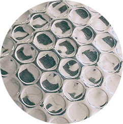 Pochettes bulles dair métallique 324x230 Argent