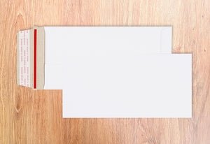 Pochettes Post Marque 127X305 Carton blanc 180g