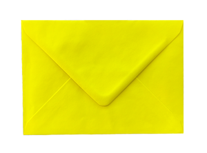 Enveloppes Colorfix C6-114x162 Jaune Vif