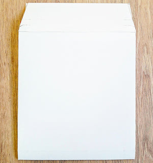 Pochettes Post Marque 140x140 Carton blanc 180g