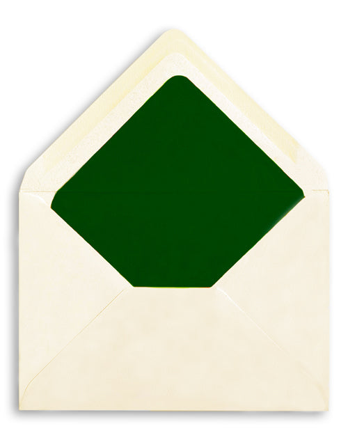 Enveloppe rectangle ivoire