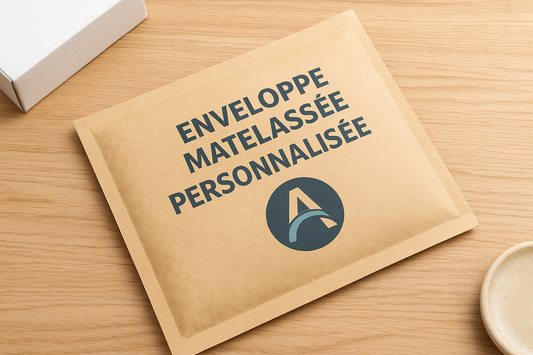 Enveloppe matelassée personnalisée