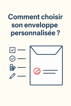 Comment choisir son enveloppe personnalisée ?