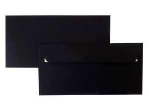 Enveloppes DL-110x220 Velin 120g Noir