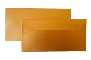 Enveloppes DL-110x220 Velin 120g Or
