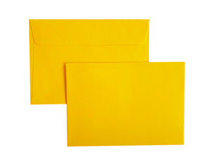 Enveloppes C5-162x229 Velin 120g Jaune Vif