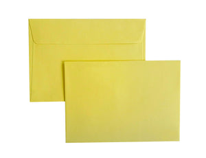 Enveloppes C6-114x162 Velin 120g Jaune Vif