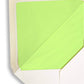 Enveloppe patte pointue velin ivoire 114x162 doublée Soie Bambou