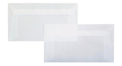 Enveloppes DL-110X220 Calque transparent 100g