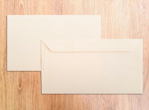 Enveloppes DL-110x220 Velin 120g Ivoire