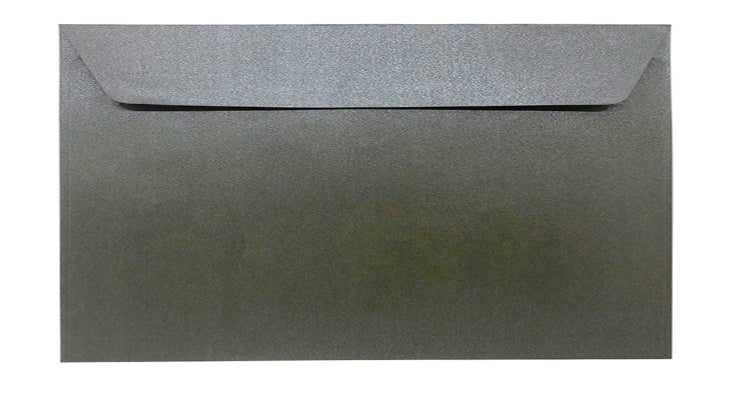 Enveloppes Perlescentes DL-110X220 Gris ardoise 120g