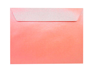 Enveloppes Perlescentes C6-114x162 Rose 120g