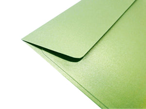 Enveloppes Perlescentes C5-162x229 Citron Vert 120g