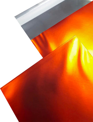 Pochettes C5-162X229 Aluminium mat Orange