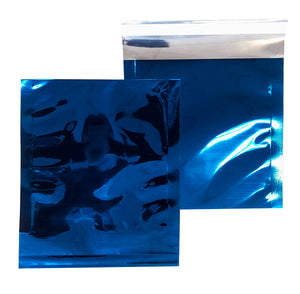 Enveloppes 165x165 Aluminium métallisé Bleu