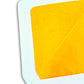 Enveloppe patte pointue vergé blanc 114x162 doublée Soie Mangue