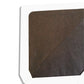 Enveloppe patte pointue velin blanc 114x162 doublée Soie Chocolat