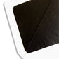 Enveloppe patte pointue vergé blanc 114x162 doublée Soie Noire