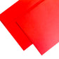 Enveloppes Colorfix DL-110x220 Rouge Eclatante 120g
