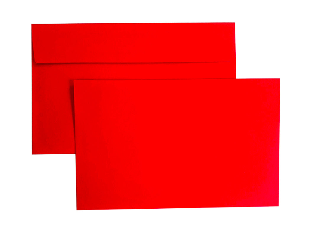 Enveloppes Colorfix DL-162x229 Rouge Foncé 120g