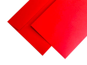 Enveloppes Colorfix DL-110x220 Rouge Foncé 120g