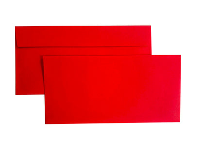 Enveloppes Colorfix DL-110x220 Rouge Foncé 120g