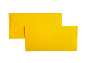 Enveloppes DL-110x220 Velin 120g Jaune Vif