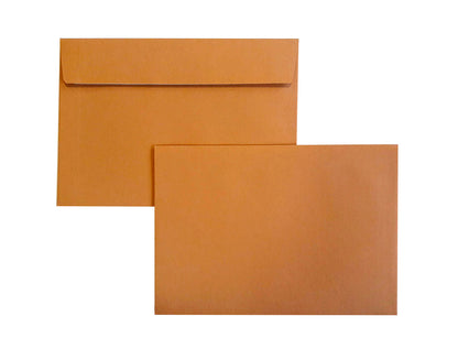 Enveloppes C6-114x162 Velin 100g Marron