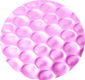 Pochettes bulles dair mat 165x165 Rose Lilas