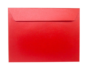 Enveloppes Perlescentes C5-162X229 Rouge 120g