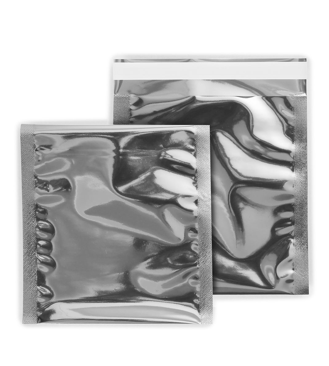 Enveloppes 165x165 Aluminium métallisé Argent