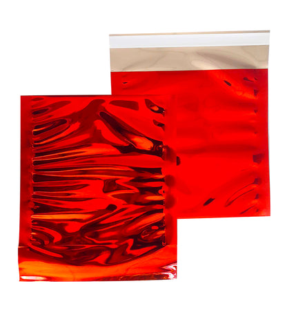 Enveloppes 220x220 Aluminium métallisé Rouge