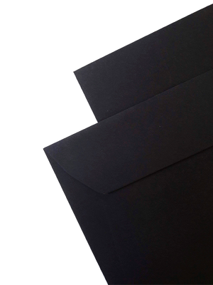 Enveloppes DL-110x220 Velin 120g Noir
