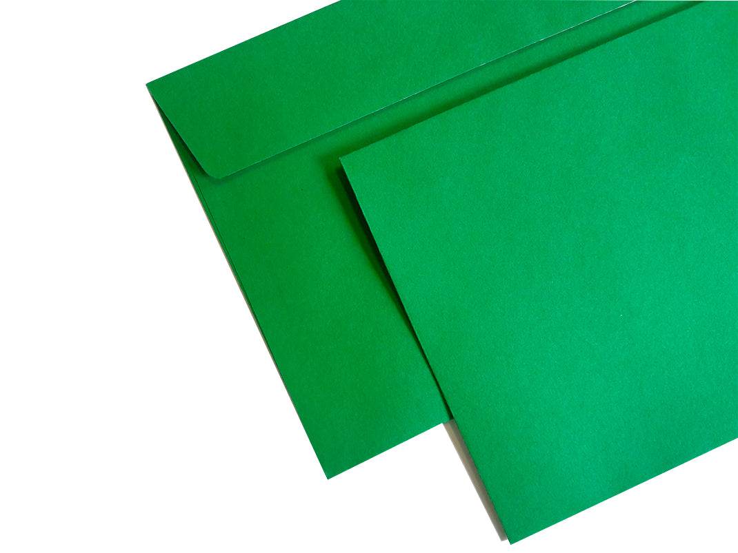 Enveloppes Colorfix DL-162x229 Vert Foncé 120g